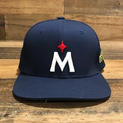 Minnesota Twins Hat Snapback Cap Mens Blue New Logo MLB Baseball NDSU Night • $38.88