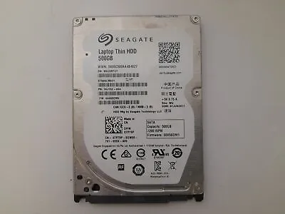 Seagate ST500LM021 500GB 2.5  Laptop Hard Drive SATA HDD • £7.84