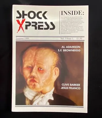 Shock Xpress - Volume 3 Issue 1 - 1989 Vintage Horror Magazine • $14.80