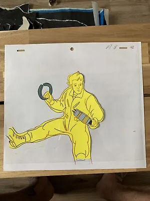 The Real Ghostbusters Animation Cel And Drawing • $253.50