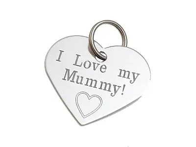 I Love My Mummy Keyring Keychain Mothers Day Gift Birthday Present Mum Keepsake • £0.99