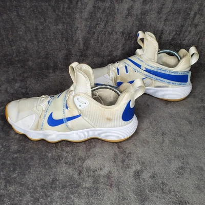 £34.40 • Buy Nike React HyperSet White Blue CI2956-141 Wmns Sz 9.5 Athtletic Volleyball Shoes