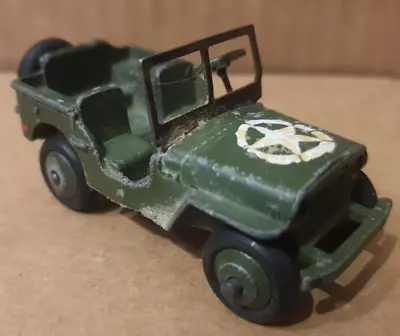 Vintage Dinky Toys Military Jeep • $19.95