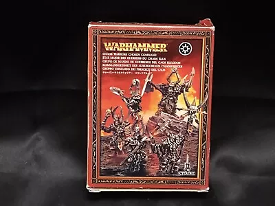 GW Warhammer Fantasy Old World - METAL Chaos Warriors Chosen Command AOS NIB • $104.99