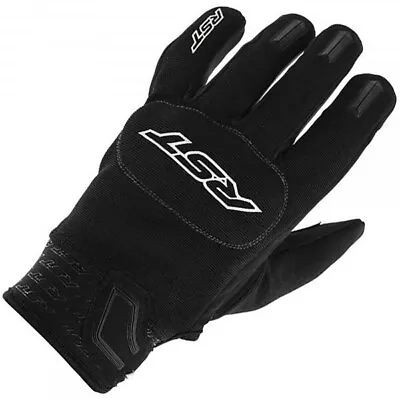 RST Motorbike Motorcycle Rider CE Textile Gloves Black • £29.99