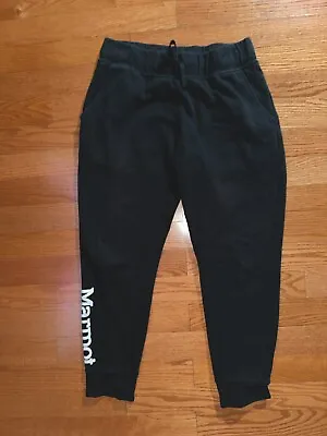 Marmot Mens Joggers Sweatpants Black Size Large • $17.99