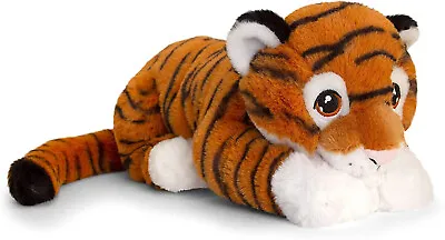 Keel Toys Keeleco Wild Tiger 25cm Stuffed Soft Toy Plush • £10.99