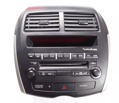 2011 Mitsubishi Outlander Audio Radio Control Faceplate Radio/CD Headunit • $89.99