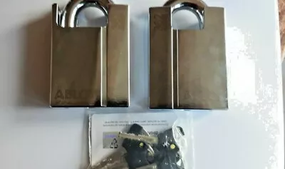 2 X ABLOY PL362T/ PROTEC2 /Steel Padlocks /Keyed Alike • £610