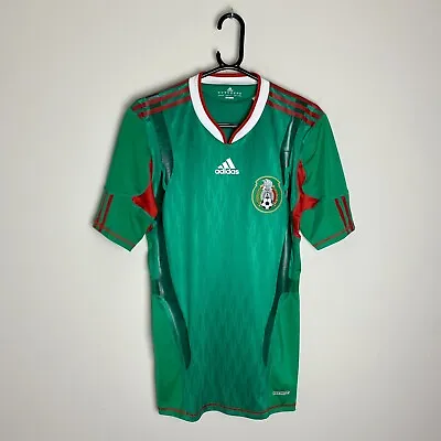 Mexico Football Shirt Jersey 2010/11 Player Issue Home (M) • £99.99