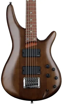 Ibanez SRC6 Crossover 6 String Bass Baritone Guitar Walnut Flat *Hard To Find* • $849
