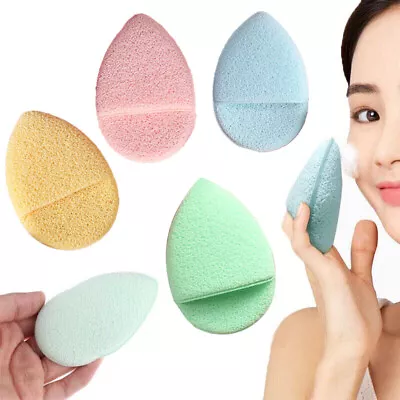 1 Facial DEEP CLEANSING Puff Exfoliating Sponge Loofa Face Brush Pad Finger Mitt • £2.39