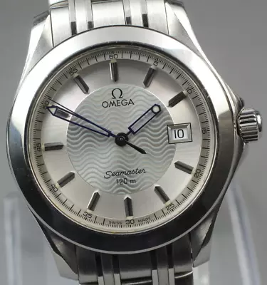 [Near MINT] OMEGA Seamaster 120m 2511.31 Date Silver Dial SS Men's Qz From JAPAN • $1157.08