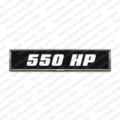#5150 Chrome Badge To Suit Kenworth Truck 550 Hp Emblem Dash Interior Exterior • $37