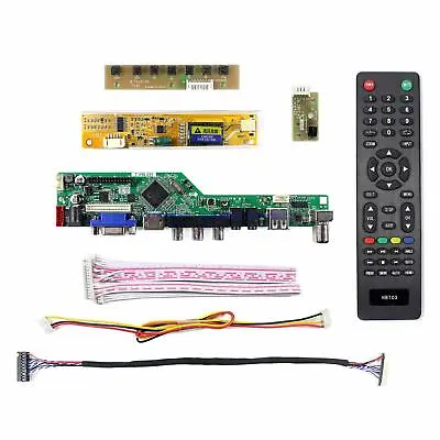 Kit For B154EW08 V1 TV+HDMI+VGA+USB LCD LED Screen Controller Driver Board • $21.74