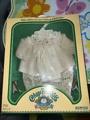 Coleco 1983 Cabbage Patch Kids Original White Swing Romper Pink Read Description • $50