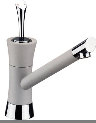 £99.99 • Buy Zinia Granite Platinum Chrome Kitchen Mixer Tap New Old Stock 13135 2t0616 Grey