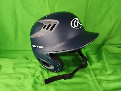 Rawlings Batting Helmet  Senior Size 6 7/8” To 7 5/8” Matte Black • $7.50