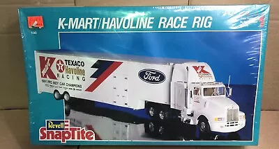 1/32 Scale RARE - Revel Snap-Tite Kmart/Havoline Race Rig Model New Sealed Box • $99.99