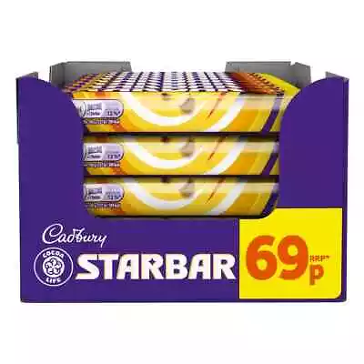 Cadbury Starbar 32 X 49g FULL SEALED Box Star Bar  *CHEAPEST ON EBAY Only £20! • £20