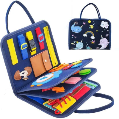 £15.46 • Buy Busy Board For Toddlers, Kids Montessori Toys For 1 2 3 4 Year Old Boys Toys Age