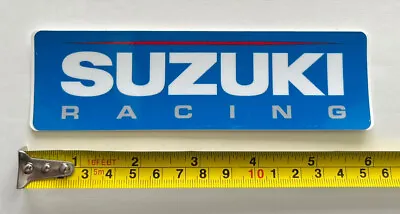 SUZUKI RACING STICKER DECAL Motoamerica Baggers Superbikes Drags Hayabusa Mx Atv • $3.99