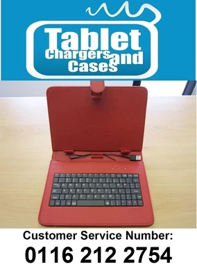 £12.99 • Buy Red USB Keyboard Carry Folder Case For Acer Iconia Tab A1-810 7.9  Tablet PC