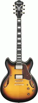 $1447 • Buy Ibanez AS93FM AYS Artcore Electric Guitar - Antique Yellow Sunburst