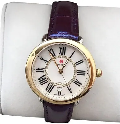 New In Box Michele Serein Diamond Mother-of-pearl Dial Watch • $750