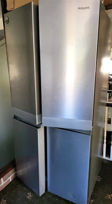 £75 • Buy Hotpoint Upright Double Fridge Freezer