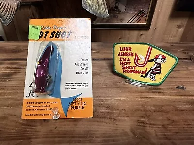 Vintage Luhr Jensen Eddie Pope M3 H-Shot Color 334 Metallic Purple Fishing Lure • $42.99