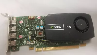 Dell Nvidia NVS 510 Quad Mini DP 2GB GDDR3 Video Card  061P37 WITH 4 VGA CABLES • $35