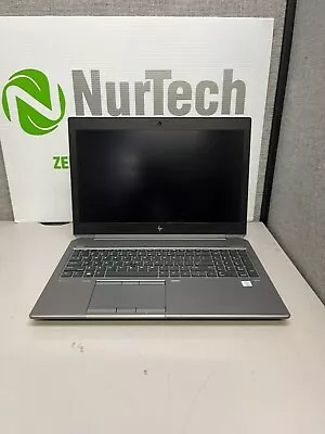 HP ZBook 15 G5 15.6  I5-8300H 2.3GHz 16GB/512GB M2 SSD UBUNTU Laptop + AC • $172.49