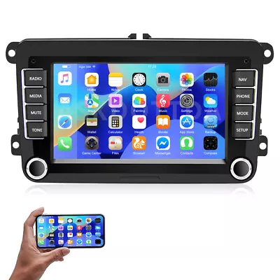 1+32G Android13 Car Stereo Head Unit Radio GPS For VW Golf MK5 MK6 Caddy Jetta • $132.99