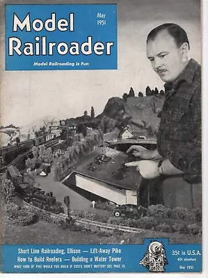 The Model Railroader Magazine May 1951 - 4 • $9.99