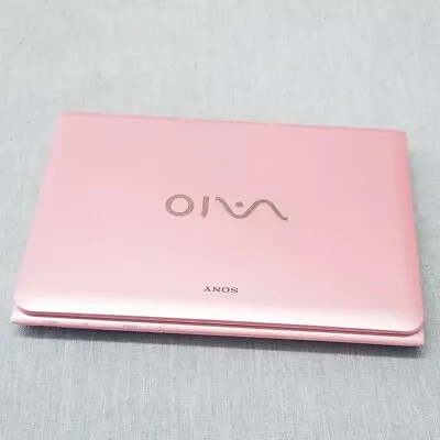 $259.99 • Buy Sony Vaio 14  Laptop Pink SVE141D11L  I5-3210M 2.5GHz 500GB-SSD  8GB-Ram Win 10