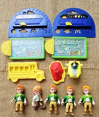 1994 Magic School Bus Happy Meal Toys Lot Of 12 PBS Vintage  • $16.99