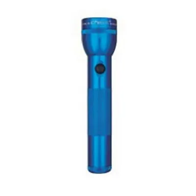 Mag-Lite 2D Cell Battery Blue Aluminum Body Hang Packed LED Flashlight - ST2D116 • $50.09