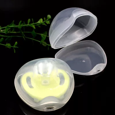 3pcs Accmor Pacifier Case Pacifier Holder Case Pacifier Container Transparent • $12.60