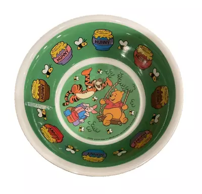 Trudeau Disney 8 3/4  Melamine Plate Winnie The Pooh-Vintage -EUC • $9.99