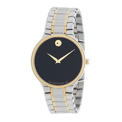 Movado 0607284 Men's Serio Black Quartz Watch • $419