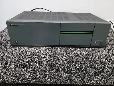 Mitsubishi M-A5200 Stereo Amplifier 100 WPC Cleaned Tested Serviced. Works Well • $169