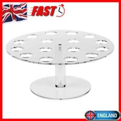 £9.89 • Buy 16 Hole Transparent Ice Cream Stand Cake Cone Holder Wedding Buffet Food Display