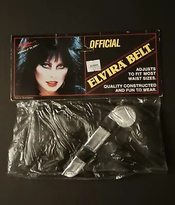 Vintage 1980s Elvira Costume Belt • $65