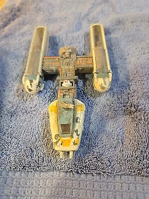 Star Wars Action Fleet Gold Leader Y-Wing Loose Vehicle Galoob 1996 • $14.99