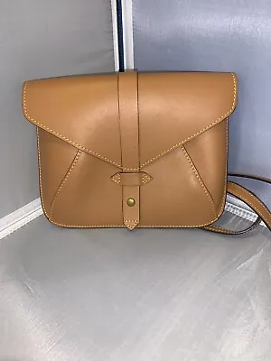 IIIbeca By Joy Gryson Chambers Street Crossbody Tan Leather Travel - NEW! • $45