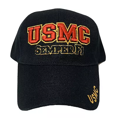 New Licensed Embroidered U.s. Marine Corps Usmc Semper Fi Fidelis Cover Cap Hat • $16.99