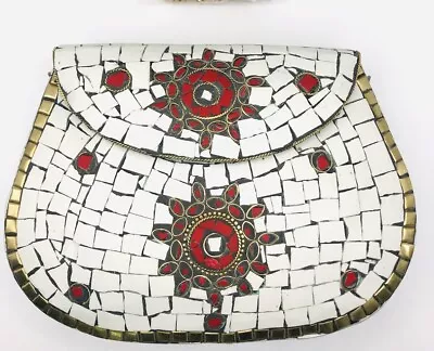 Ramla Moroccan Mosaic Tile Crossbody Bag ~New! • $129