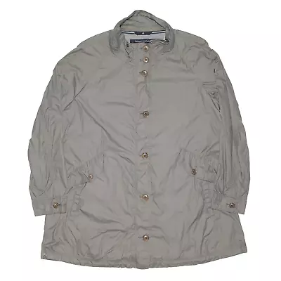 MARC O'POLO Grey Nylon Lightweight Rain Jacket Womens L • £12.99