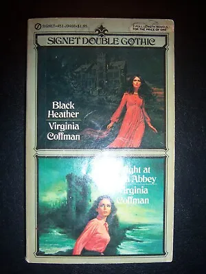 Black Heather & Night At Sea Abbey By Virginia Coffman Double Gothic Romance • $11.59